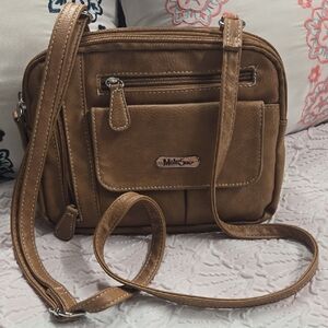 MultiSac Zippy Triple Compartment Crossbody Bag